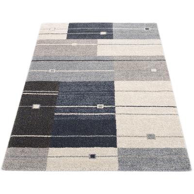 Teppich OCI DIE TEPPICHMARKE "CASTLE MODENA", grau (grau, blau), B:80cm H:20mm L:150cm, Polypropylen (PP), Teppiche, Wohnzimmer Image