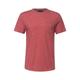 T-Shirt STREET ONE MEN Gr. XXL (56), rot (lobster red melange) Herren Shirts T-Shirts