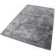 Hochflor-Teppich ESPRIT "Relaxx" Teppiche Gr. B/L: 80 cm x 150 cm, 25 mm, 1 St., grau (taupe, grau) Esszimmerteppiche