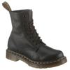 Schnürboots DR. MARTENS "1460 PASCAL 8 Eye Boot", Damen, Gr. 38, schwarz, Leder, unifarben, casual, Schuhe, Blockabsatz,Schnürschuh,Stiefelette mit Luftkammernsohle-schmale Form