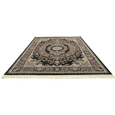 Orientteppich MORGENLAND "Anil", schwarz, B:100cm H:8mm L:150cm, Polyacryl, Teppiche Image