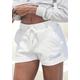 Relaxshorts BENCH. LOUNGEWEAR Gr. 52/54, N-Gr, beige (ecru) Damen Hosen Strandhosen