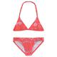 Triangel-Bikini SUNSEEKER "Ditsy Kids" Gr. 122/128, N-Gr, orange Kinder Bikini-Sets Bikinis