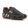 Sneaker GEOX "Snake", Herren, Gr. 40, grau (dunkelgrau), Veloursleder, Textil, sportlich, Schuhe, Freizeitschuh, Schnürschuh mit Geox Spezial Membran