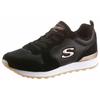 Sneaker SKECHERS "OG 85 - GOLDN GURL", Damen, Gr. 41, schwarz (schwarz, goldfarben), Veloursleder, Textil, Synthetik, sportlich, Schuhe, Schnürschuh, Original-Retro-Jogginschuh mit Air-Cooled Memory Foam