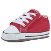 Sneaker CONVERSE "Kinder Chuck Taylor All Star Cribster Canvas Color-Mid", Gr. 17, rot, Textil, sportlich, Schuhe Lauflernschuh Sneakerboots, für Babys mit Klettverschluss