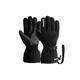 Skihandschuhe REUSCH "Winter Glove Warm GORE-TEX" Gr. XL, schwarz-weiß (schwarz, weiß) Damen Handschuhe Sporthandschuhe