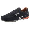 Slip-On Sneaker GEOX "UOMO SNAKE", Herren, Gr. 44, blau (dunkel, blau), Veloursleder, Textil, sportlich, Schuhe, Freizeitschuh, Slipper mit Geox Spezial Membran