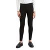 Jerseyhose MARC O'POLO "mit breitem Bund", Damen, Gr. S, Normalgrößen, schwarz, Sweatware, Obermaterial: 71% Viskose, 24% Polyamid, 5% Elasthan, unifarben, casual, slim fit lang, Hosen