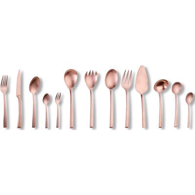 Besteck-Set ECHTWERK "Avelino", braun (bronzefarben), 68 tlg., Edelstahl 18/10, Essbesteck-Sets, Tafelbesteck, bronzefarben, Geschenkkassette Image