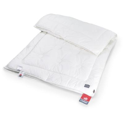 Kunstfaserbettdecke STENDEBACH "Climacozy Bettdecke, Allergiker geeignet (Hausstauballergiker)", weiß, B:155cm L:220cm, Bezug: 100% Baumwolle. Füllung: 100% Polyester, Bettdecken, Bettdecke in 135x200 oder 155x220 cm, für Sommer oder Winter Image