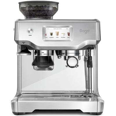 SAGE Espressomaschine "»The Barista Touch, SES880BSS4EEU1«" Kaffeemaschinen Gr. 2 Tasse(n), silberfarben (edelstahlfarben) Espressomaschine