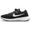 Laufschuh NIKE "Revolution 6 FlyEase Next Nature", Gr. 42,5, schwarz-weiß (schwarz, weiß), Textil, Synthetik, sportlich, Schuhe