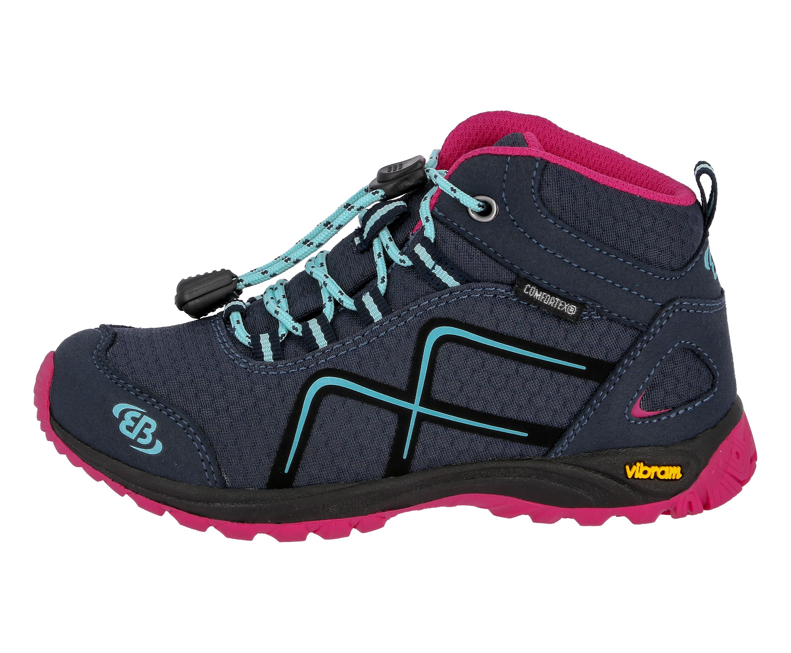 Wanderschuh BRÜTTING "Outdoorstiefel Guide High", Gr. 31, blau, Synthetik, Schuhe Image