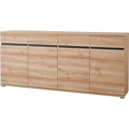 „Sideboard GERMANIA „“Lissabon““ Sideboards braun (edelbuche, nachbildung) Sideboards Breite 192 cm“