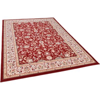 Wollteppich THEKO "Dolna - 808", rot, B:66cm H:10mm L:120cm, Schurwolle, Teppiche, Kurzflor, reine Wolle, Orient-Optik Image
