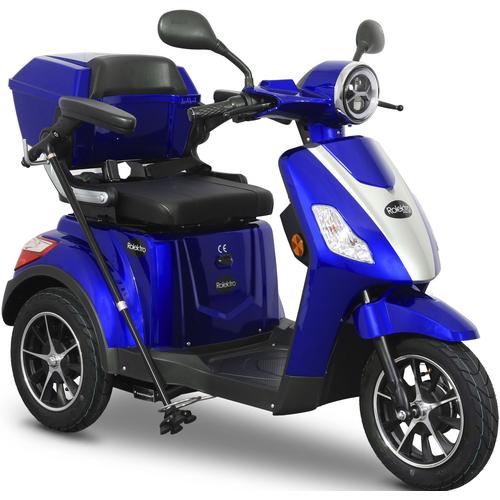 "Elektromobil ROLEKTRO ""E-Trike 25 V.2, Blei-Gel-Akku"" Elektromobile blau Mobilitätshilfen Elektromobile"