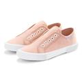 Sneaker LASCANA Gr. 38, rosa (rosé) Damen Schuhe Damenschuh Skaterschuh Slip-on-Sneaker Sneaker low Sommerschuh