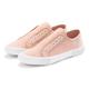 Sneaker LASCANA Gr. 38, rosa (rosé) Damen Schuhe Damenschuh Skaterschuh Slip-on-Sneaker Sneaker low Sommerschuh