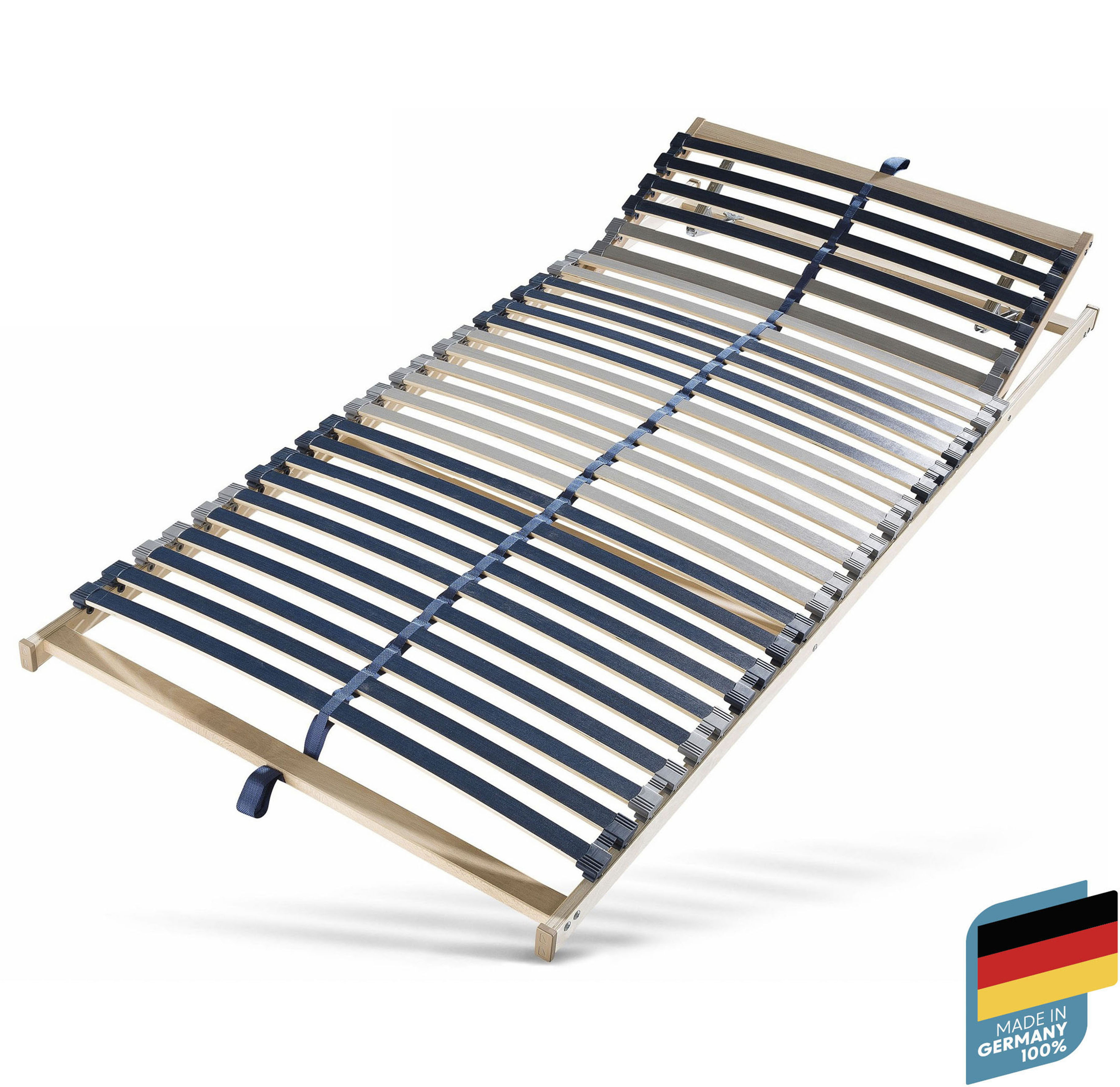 Lattenrost BECO "Dura Flex LR-K", schwarz, B:140cm H:7,5cm L:200cm, Lattenroste, Lattenrost, 7 Zonen, ideal für Doppelbetten