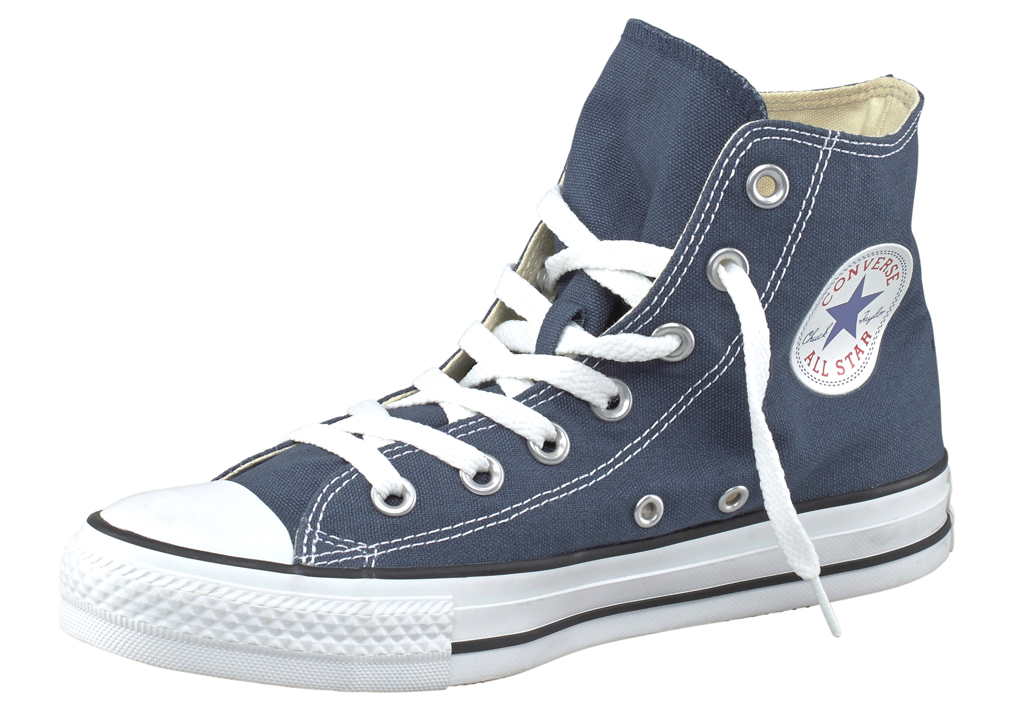 Sneaker CONVERSE "Chuck Taylor All Star Core Hi", Gr. 48, blau (navy), Textil, Sportlich, Schuhe Skaterschuh Sneakerboots Canvassneaker Sneaker high, Topseller Image