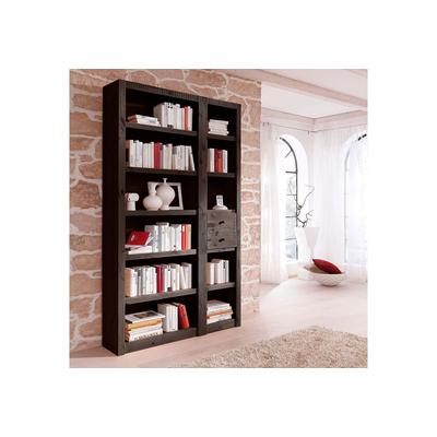 Raumteilerregal HOME AFFAIRE "Bergen", braun (dunkelbraun), Regale, (3-tlg.),Breite 128 cm Image