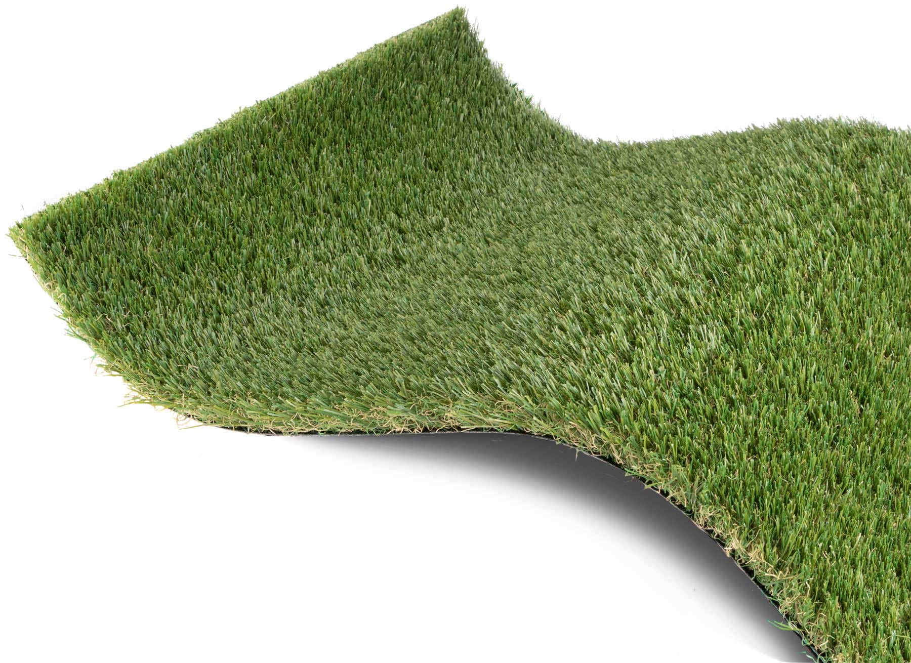 Kunstrasen "MIDSOMMAR, Made in Netherlands", grün, B:200cm H:40mm L:150cm, Polyethylen (PE), PRIMAFLOR-IDEEN IN TEXTIL, Teppiche, natürliche Optik, mit Drainagefunktion, ideal für Balkon & Terrasse