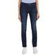 Gerade Jeans TOM TAILOR "Alexa Straight" Gr. 26, Länge 30, blau (dark stone washed) Damen Jeans Gerade Bestseller