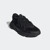 Sneaker ADIDAS ORIGINALS "OZWEEGO", Gr. 46, schwarz (core schwarz, core schwarz, grau five), Textil, Leder, sportlich, Schuhe