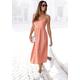 Sommerkleid LASCANA Gr. 40, N-Gr, beige (puder) Damen Kleider Strandkleider