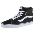 Sneaker VANS "Filmore Hi" Gr. 43, schwarz-weiß (schwarz, weiß) Schuhe Skaterschuh Sneakerboots Schnürboots Sneaker