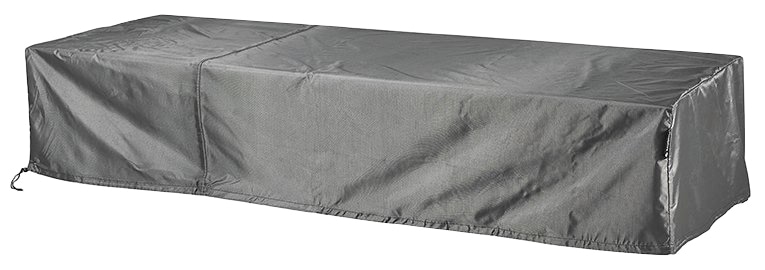 Gartenmöbel-Schutzhülle AEROCOVERS "Liegenhülle 210x75x40 cm", grau (anthrazit), B:75cm H:40cm L:210cm, Polyester, Planen, Liegenhülle 210x75x40 cm