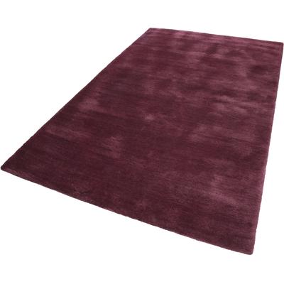 Teppich ESPRIT "Loft ESP-4223" Gr. 5, rot (bordeaux), B:200cm H:20mm L:200cm, Kunstfaser, Teppiche, Wohnzimmer, große Farbauswahl, sehr weicher Flor, dicht gewebt, robust Image