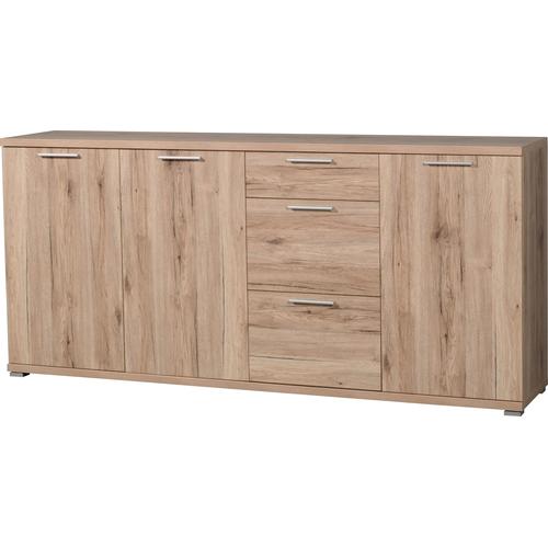 „Sideboard GERMANIA „“Top““ Sideboards Gr. B/H/T: 192 cm x 88 cm x 40 cm, braun (eichefarben) Sideboards Breite 192 cm“