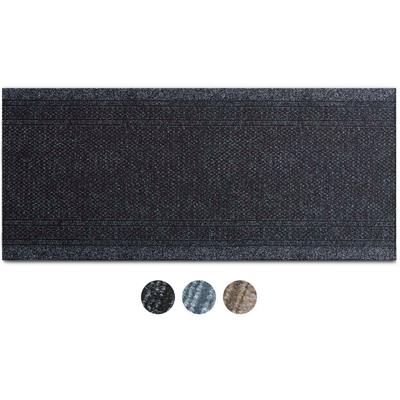 Küchenläufer "AZTEC, Made in Belgium", grau (dunkelgrau), B:66cm H:7,2mm L:900cm, Polypropylen, PRIMAFLOR-IDEEN IN TEXTIL, Teppiche, Nadelfilz, sehr robust und strapazierfähig, rutschhemmend, Küche Image