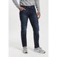 Straight-Jeans BRUNO BANANI "Dylan" Gr. 33, Länge 30, blau (darkblue) Herren Jeans Straight Fit