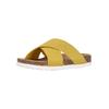 Sandale CRUZ "Musoni", Damen, Gr. 40, gelb, Leder, feminin, Schuhe Pantolette Schlappen Sommerschuh, mit Style und Komfort
