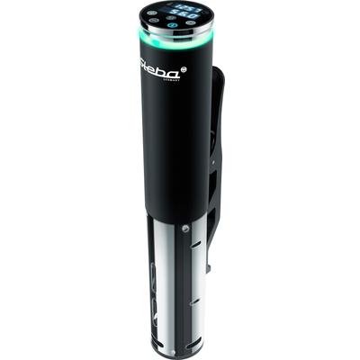 STEBA Sous-Vide Garer "SV 60", schwarz (edelstahlfarben, schwarz), B:6cm H:35cm T:9,5cm, Sous-Vide-Garer