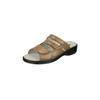 Pantolette NATURAL FEET "Ines", Damen, Gr. 39, braun, Synthetik, casual, Schuhe, mit rutschhemmenden Elementen
