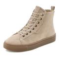 Stiefelette ELBSAND Gr. 36, beige (helltaupe) Damen Schuhe Schnürboots Skaterschuh Sneakerboots Schnürstiefeletten