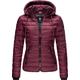 Steppjacke NAVAHOO "Lulana" Gr. XS (34), rot (weinrot) Damen Jacken Kurze