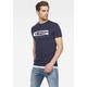 Rundhalsshirt G-STAR RAW "Graphic 4" Gr. M (48/50), blau (sartho blue) Herren Shirts T-Shirts