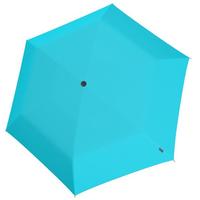 Taschenregenschirm KNIRPS US.050 Ultra Light Aqua blau (aqua) Regenschirme Taschenschirme