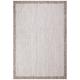 Teppich CARPET CITY "Outdoor" Teppiche Gr. B/L: 200 cm x 290 cm, 5 mm, 1 St., beige Esszimmerteppiche UV-beständig, Flachgewebe, auch in quadratischer Form erhältlich