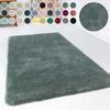 Hochflor-Teppich ESPRIT "Relaxx ESP-4150" Gr. 1, grün (grün, grau), B:70cm H:25mm L:140cm, Kunstfaser, Teppiche, Wohnzimmer, sehr große Farbauswahl, weicher dichter Hochflor