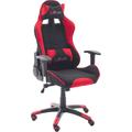 Gaming-Stuhl MCA FURNITURE "MC Racing Gaming-Stuhl" Stühle Gr. B/H/T: 69 cm x 125 cm x 58 cm, schwarz (schwarz, rot) Gaming-Stuhl Racing-Chair Gamingstühle