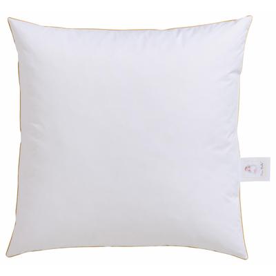 Federkissen FRAU HOLLE "Frau Holle", weiß, B:80cm L:80cm, Bezug: 100% Baumwolle. Füllung: 85% Gänsefeder, 15% Gänsedaunen, Kopfkissen, Kopfkissen 40x80 cm, 80x80cm, fest Image