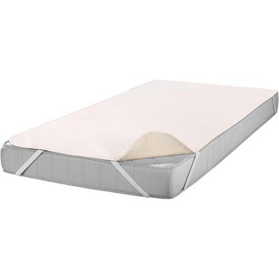 Matratzenauflage SETEX "Matratzenauflage Molton Spann, SETEX, Baumwolle", beige (natur), B:90cm L:200cm, Bezug: 100% Bau