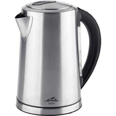 ETA Wasserkocher "ELEKTRA ETA359790000", silber (edelstahlfarben), B:22cm H:24,5cm T:15,5cm, Wasserkocher, Temperaturregelung 40 - 100 C, KEEP WARM Funktion, System STRIX