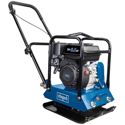 Rüttelplatte SCHEPPACH "HP1200S", blau, B:40cm H:89cm L:104cm, Stahl, Rüttelplatten, Inklusive Gummimatte für Pflasterarbeiten Image